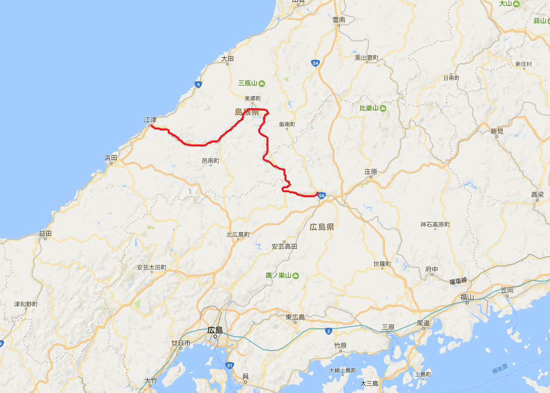 三江線地図